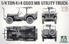 Takom 1016 1/4 ton 4×4 G503 MB Utility Truck ( Jeep Willys ) 1/16